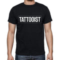 Tattooist t shirt, mens t-shirt, occupation, S Size, Black, Cotton