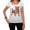 Taurus zodiac sign, White Women's T-shirt, 100% cotton 00214