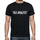 Tax Analyst T Shirt Mens T-Shirt Occupation S Size Black Cotton - T-Shirt