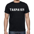 taxpayer , white letters, Men's Short Sleeve Round Neck T-shirt 00007
