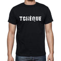 tch?que, French Dictionary, Men's Short Sleeve Round Neck T-shirt 00009
