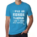 TEACHER What Happened, Blue, Men's Short Sleeve Round Neck T-shirt, gift t-shirt 00322