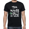 team, World Goes Arround, Men's Short Sleeve Round Neck T-shirt 00082