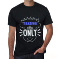 TEASING, Vibes Only, Black, Men's Short Sleeve Round Neck T-shirt, gift t-shirt 00299