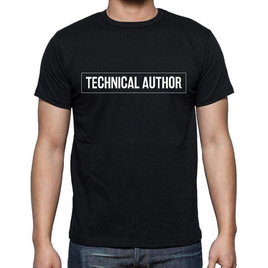 Technical Author T Shirt Mens T-Shirt Occupation S Size Black Cotton - T-Shirt