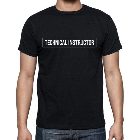 Technical Instructor T Shirt Mens T-Shirt Occupation S Size Black Cotton - T-Shirt