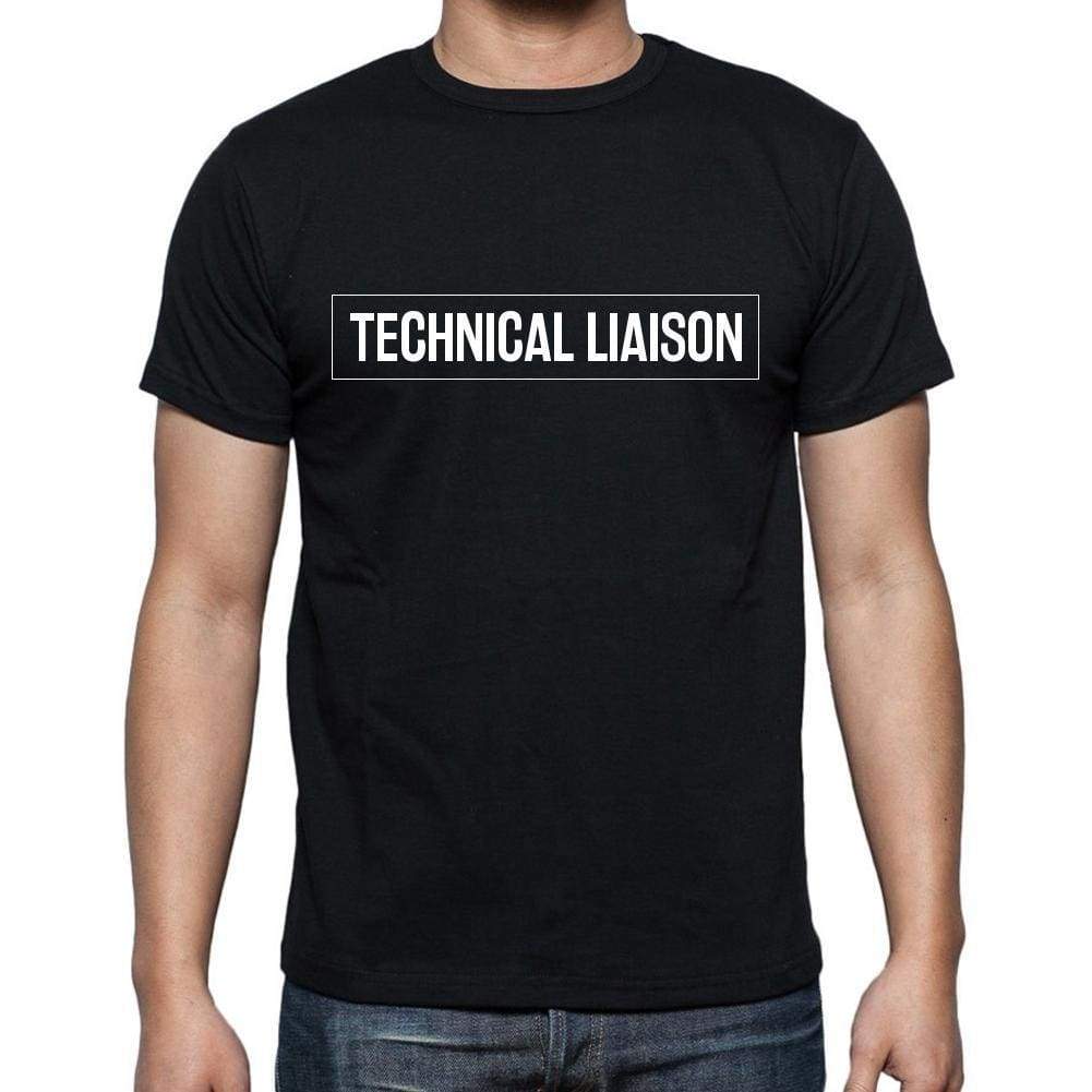 Technical Liaison T Shirt Mens T-Shirt Occupation S Size Black Cotton - T-Shirt