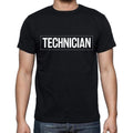 Technician t shirt, mens t-shirt, occupation, S Size, Black, Cotton