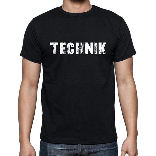 Technik Mens Short Sleeve Round Neck T-Shirt - Casual