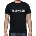 technisch, Herren-Kurzarm-Rundhals-T-Shirt