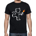 Teddy Bomber Black Gift Tshirt, T-shirt homme, Noir 00191