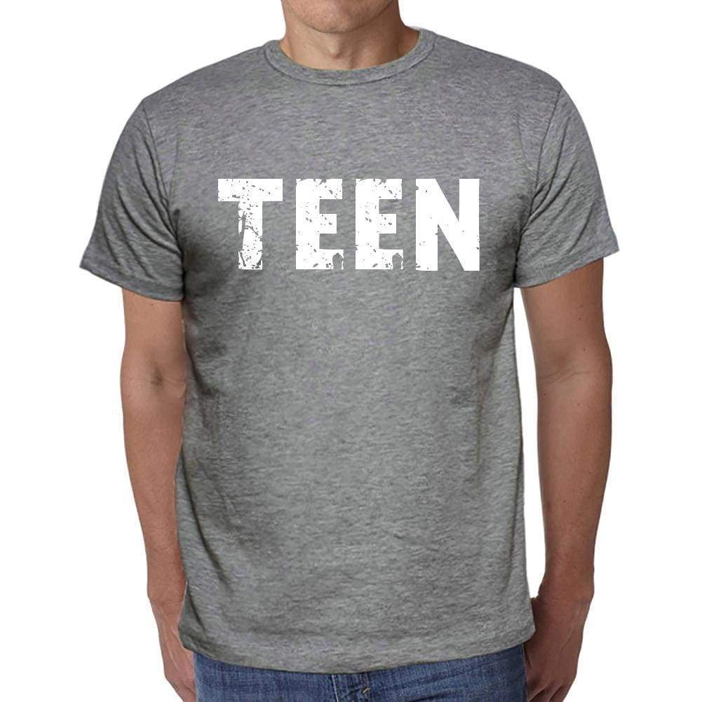 Teen Mens Short Sleeve Round Neck T-Shirt 00039 - Casual