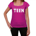 teen, Women's Short Sleeve Round Neck T-shirt