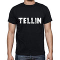 tellin ,Men's Short Sleeve Round Neck T-shirt 00004
