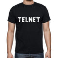 telnet ,Men's Short Sleeve Round Neck T-shirt 00004