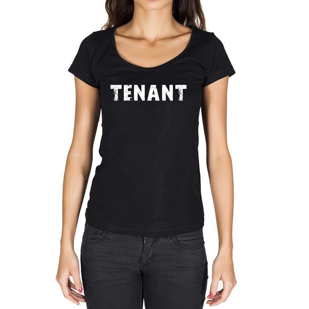 Tenant French Dictionary Womens Short Sleeve Round Neck T-Shirt 00010 - Casual