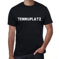 tennisplatz Men's T shirt Black Birthday Gift 00548