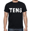 tens Herren Kurzarm-Rundhals-T-Shirt 00016