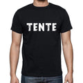 tente, French Dictionary, Men's Short Sleeve Round Neck T-shirt 00009