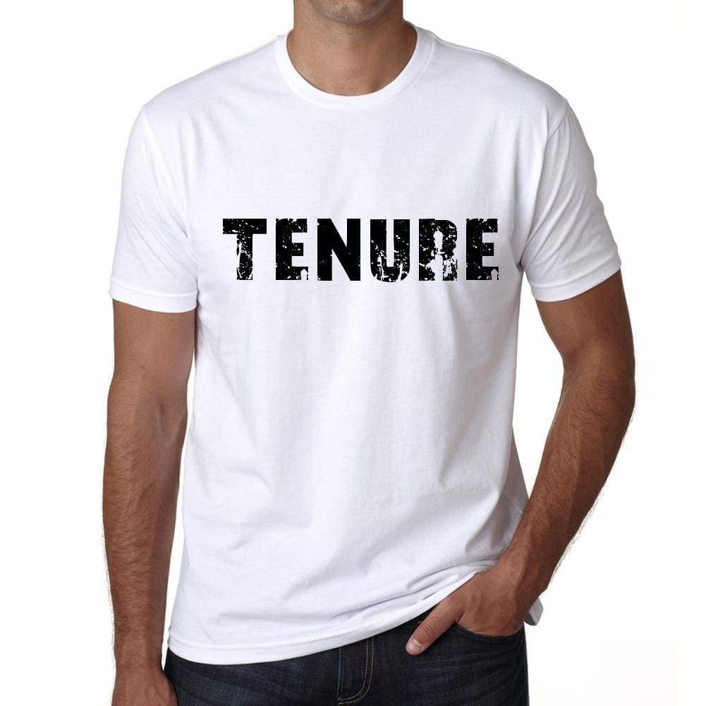 Tenure Mens T Shirt White Birthday Gift 00552 - White / Xs - Casual