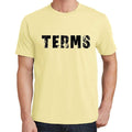 terms Men's Short Sleeve Round Neck T-shirt 00043
