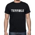 schreckliches, kurzärmliges Herren-T-Shirt mit Rundhalsausschnitt