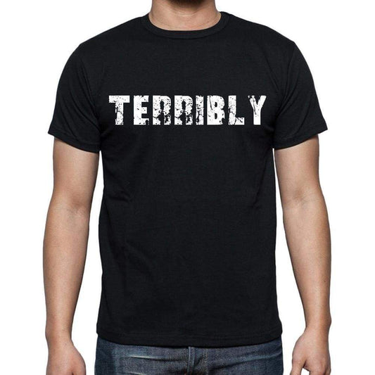 Terribly Mens Short Sleeve Round Neck T-Shirt - Casual