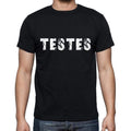 testes, Herren-Kurzarm-Rundhals-T-Shirt 00004