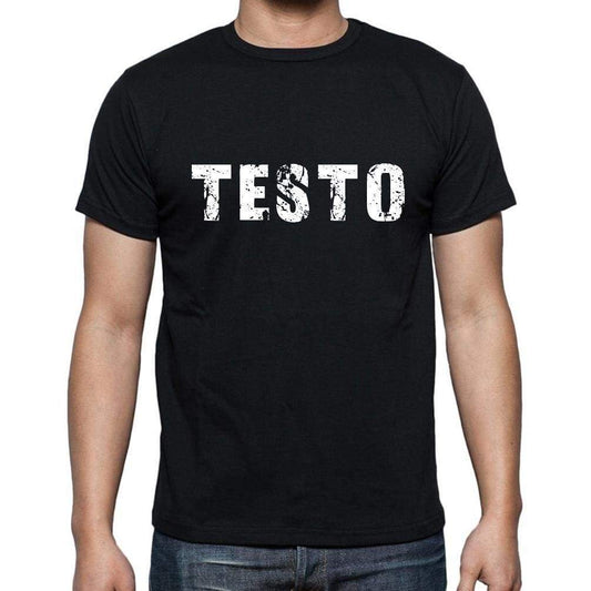 Testo Mens Short Sleeve Round Neck T-Shirt 00017 - Casual