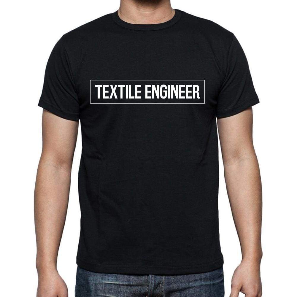 Textile Engineer T Shirt Mens T-Shirt Occupation S Size Black Cotton - T-Shirt