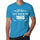 The Best Are Born In 1965 Mens T-Shirt Blue Birthday Gift 00399 - Blue / Xs - Casual