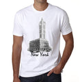 The Singer Building NY t shirts men, Short Sleeve T-Shirt, T Shirt, Cotton Tee Shirt for Men's 00182