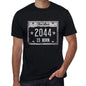 The Star 2044 Is Born Mens T-Shirt Black Birthday Gift 00452 - Black / Xs - Casual