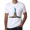 The statue of Liberty 5 Men's Short Sleeve Round Neck T-shirt