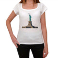 The statue of Liberty 5 Women's Short Sleeve Round Neck T-shirt 00111