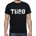 thro Men's Short Sleeve Round Neck T-shirt 00016