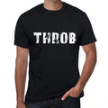 throb Men's Retro T shirt Black Birthday Gift 00553