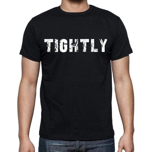 Tightly Mens Short Sleeve Round Neck T-Shirt - Casual