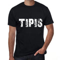 tipis Men's Retro T shirt Black Birthday Gift 00553
