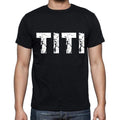 titi Men's Short Sleeve Round Neck T-shirt 00016