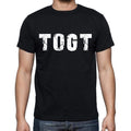 togt Men's Short Sleeve Round Neck T-shirt , 4 letters Black