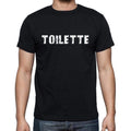 toilette, French Dictionary, Men's Short Sleeve Round Neck T-shirt 00009
