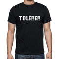 tolérer, French Dictionary, Men's Short Sleeve Round Neck T-shirt 00009