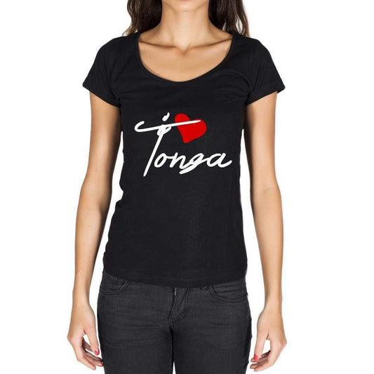 Tonga Womens Short Sleeve Round Neck T-Shirt - Casual