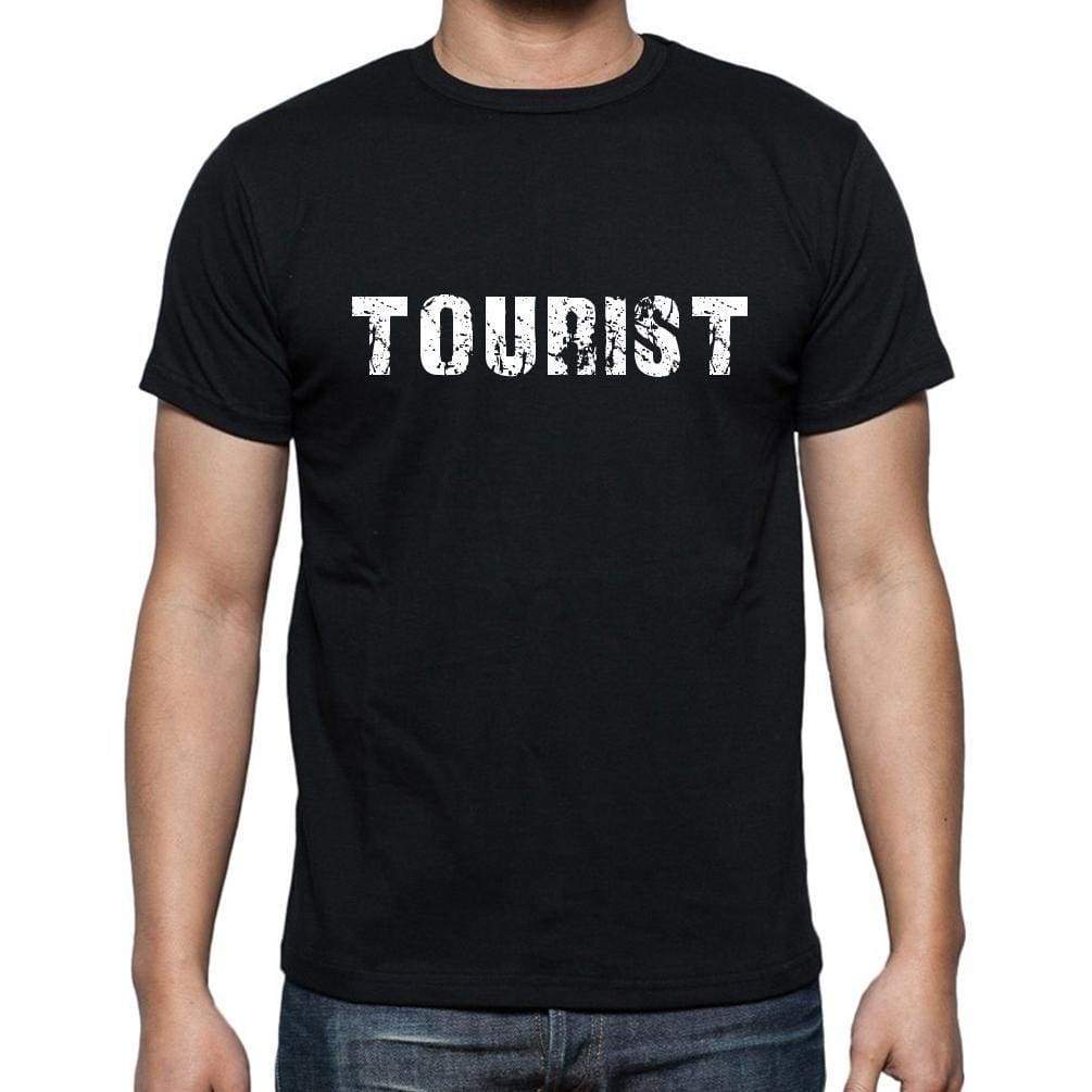 Tourist Mens Short Sleeve Round Neck T-Shirt - Casual
