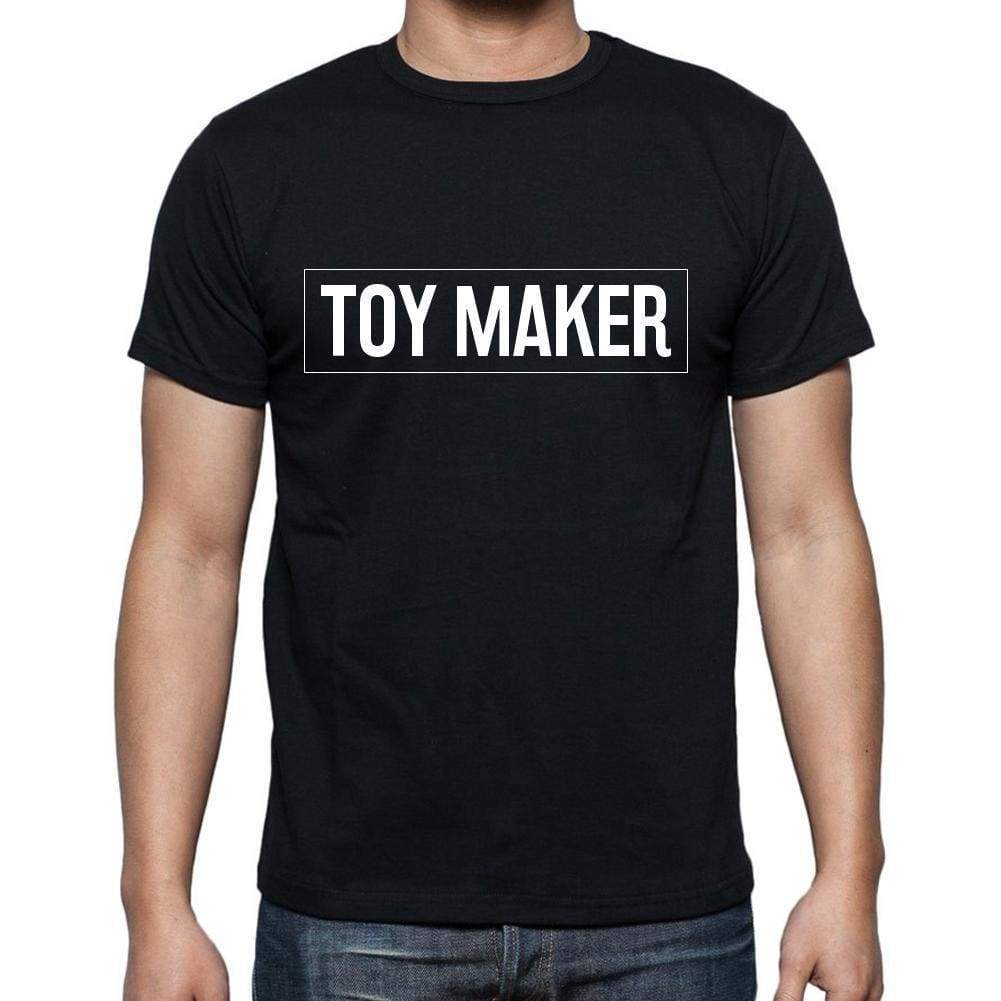Toy Maker T Shirt Mens T-Shirt Occupation S Size Black Cotton - T-Shirt