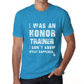 TRAINER What Happened, Blue, Men's Short Sleeve Round Neck T-shirt, gift t-shirt 00322