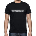 Training Consultant t shirt, mens t-shirt, occupation, S Size, Black, Cotton