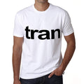 Tran Men's Short Sleeve Round Neck T-shirt 00052