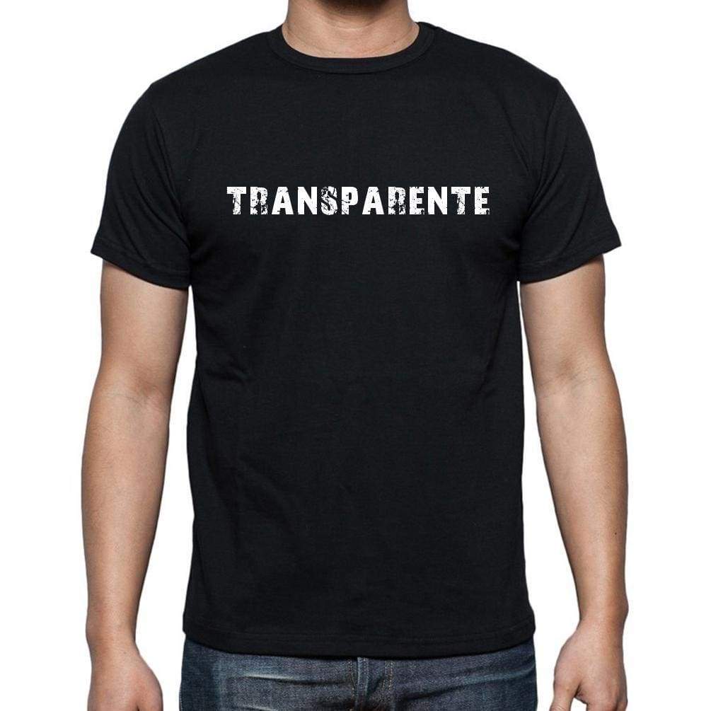 Transparente Mens Short Sleeve Round Neck T-Shirt - Casual